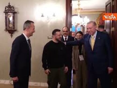 Zelensky incontra Erdogan in Turchia