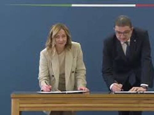 Meloni e Fugatti firmano accordo per Sviluppo e Coesione della Provincia autonoma di Trento