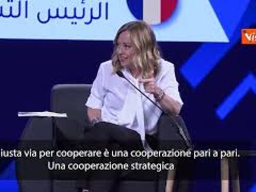 Meloni: "Su immigrazione non condivido né approccio caritatevole né quello predatorio"