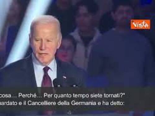 La gaffe di Joe Biden: "Ho parlato con Mitterand", ma intendeva Macron