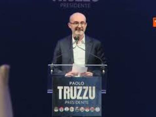 Elezioni Sardegna, Truzzu: "Regione non è cavia per esperimento Pd-M5s"
