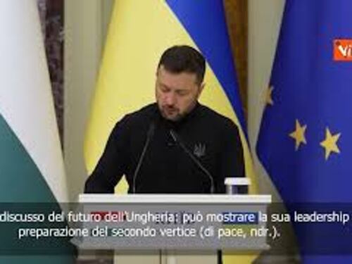 Zelensky a Orbán in visita a Kiev: “Prepariamo insieme il secondo vertice sulla pace”