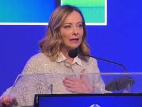 Meloni: "Testa, cuore mani: Questo e cio che ha reso grande il made in Italy"