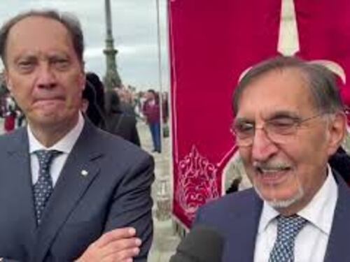 La Russa a Trieste per i 70 dal ritorno all'Italia: "Sono tanti, ma sembrano un giorno"