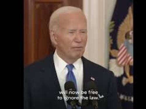 Biden su immunità Trump: "Non sono d'accordo con Corte Suprema, non ci sono re in America"