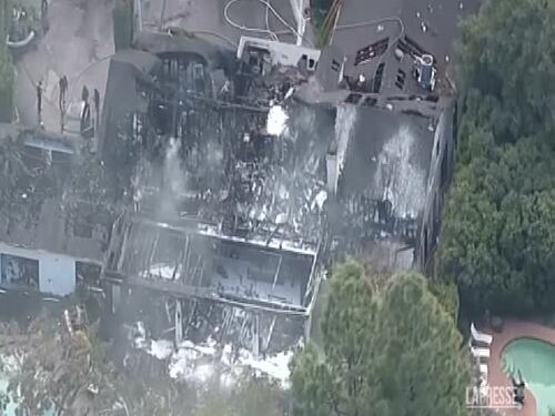 Cara Delavigne, incendio devasta la villa da 7 milioni di dollari