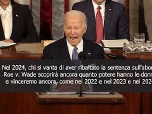 Biden: Chi è contro l'aborto non conosce il potere delle donne