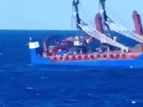 La nave russa Ursa Major affonda a largo della Spagna
