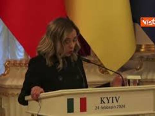 Guerra Ucraina, Meloni: "Pronti a ruolo protagonisti su ricostruzione"