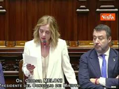 Meloni: "No caminetti e conventio ad escludendum, Ue rispetti indicazioni voto dei cittadini"