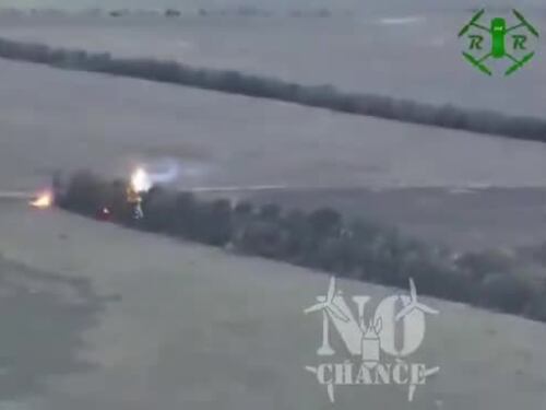 Il nuovo drone lanciafiamme comparso in Ucraina