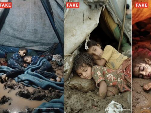 La verità sulle foto dei bambini palestinesi morti a Gaza