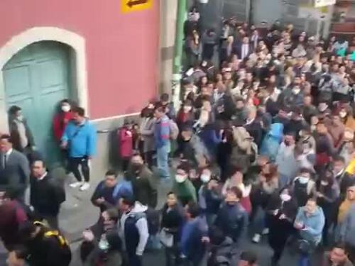 Mobilitazione di piazza contro il golpe in Bolivia