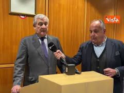 Tajani: "Bisogna rendere sicuro il confine tra Libano e Israele"