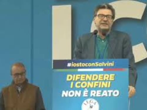 Giorgetti chiarisce da Pontida: L'intervista a Bloomberg? "I sacrifici li deve fare chi può farli"
