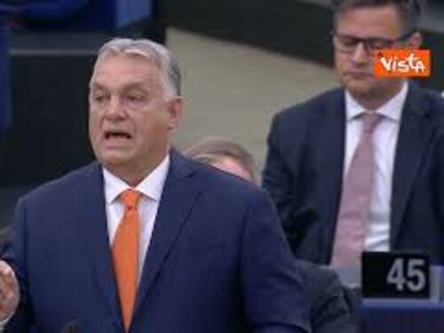 Orban: "Ue sbaglia strategia su Ucraina, deve ammettere che sta perdendo"
