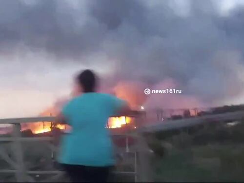 Blitz di Kiev contro una raffineria di Proletarsk nella regione di Rostov