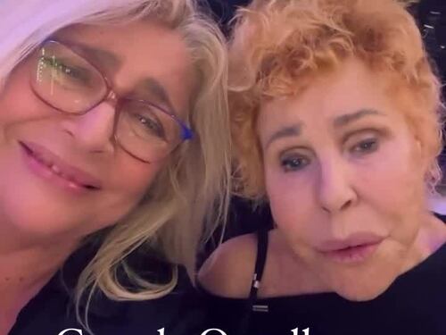 Il video dell'ultimo dell'anno di Mara Venier e Ornella Muti