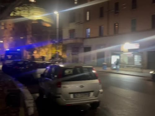 La calma dopo la rivolta contro la polizia a Corvetto
