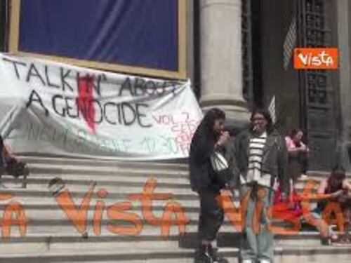 "Stop accordi con Israele", occupato il rettorato della Federico II a Napoli
