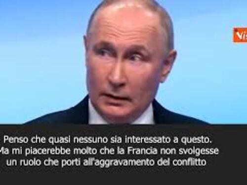 Putin: Conflitto con Nato? Porterebbe a terza guerra mondiale