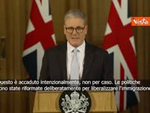 Starmer: Brexit esperimento per trasformare Gran Bretagna in nazione con confini aperti. SOTTOTITOLI