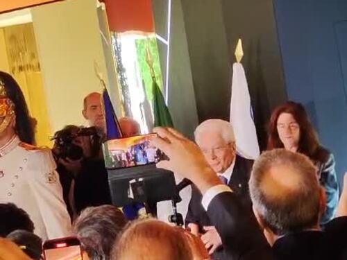 Mattarella inaugura Casa Italia a Parigi