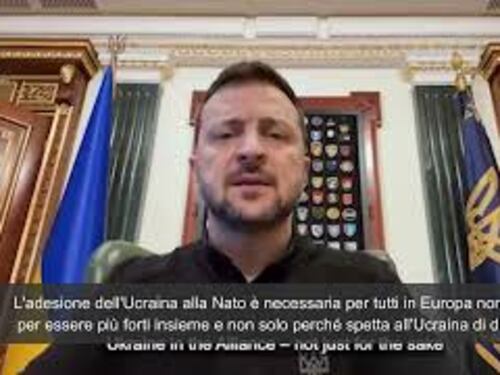 Zelensky incontra Mark Rutte: "Abbiamo parlato dell'adesione dell'Ucraina alla Nato"