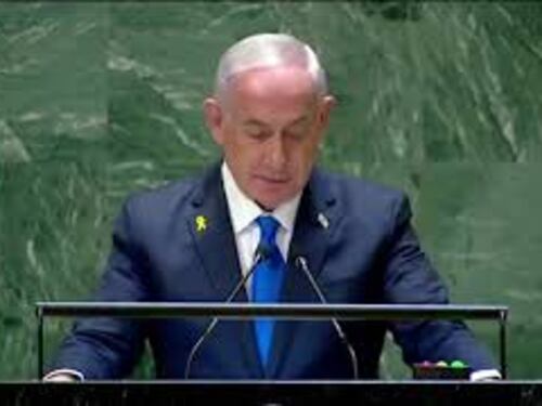 Netanyahu critica Onu: "Palude di bile antisemita". Delegazioni lasciano aula per suo discorso
