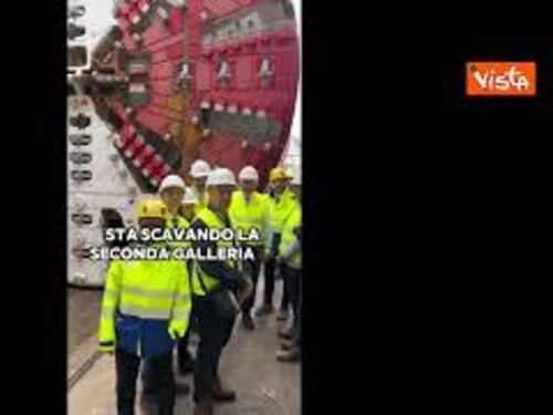 Il sopralluogo di Giani al cantiere dell'Alta Velocità di Firenze: "Mancano solo i binari"