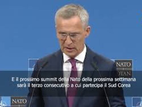 Stoltenberg: “Siamo preoccupati da aiuto militare russo a Nord Corea”