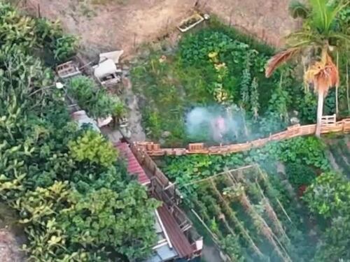 Sversamento di rifiuti abusivo ripreso dal drone nella Regione Calabria