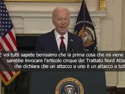 Biden: Uniti contro il brutale dittatore Putin, se attaccherà Paese Nato interverremo