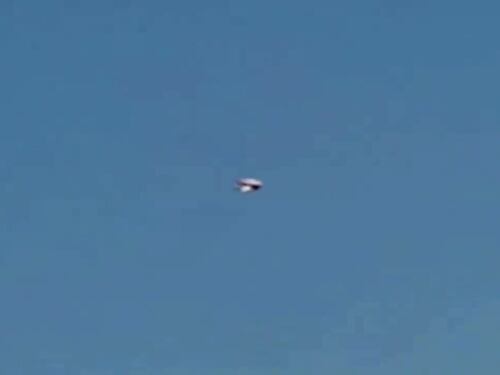 Ufo, le immagini dell'oggetto volante abbattuto nel 2023