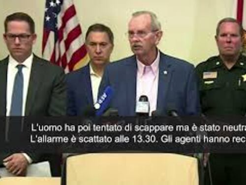 Secondo attentato a Trump, lo sceriffo di Palm Beach: Trovato fucile Ak-47, un arresto