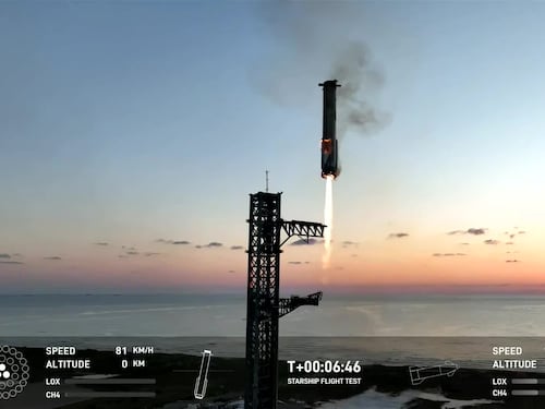 "Mechzilla" recupera con successo il booster di Starship