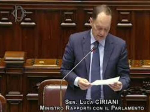 Ciriani: "Contro giornalisti Rai inaccettabile atto di intimidazione da Russia"