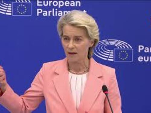 Von der Leyen: "Nomina Fitto riflette importanza Italia e ruolo Ecr al Parlamento europeo"