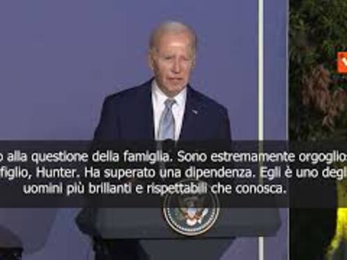 Quando Biden diceva: "Non grazierò mio figlio Hunter"