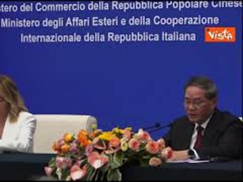 Il premier cinese Li Qiang a Meloni: "Nuovo capitolo in nostre relazioni"