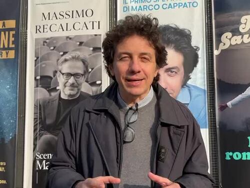 Marco Cappato protagonista sul palco del Teatro Arcimboldi