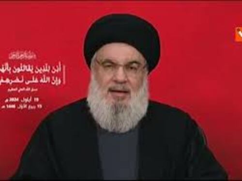 Medio Oriente, Nasrallah: "Punizione a Israele ci sarà, non diciamo quando né dove"