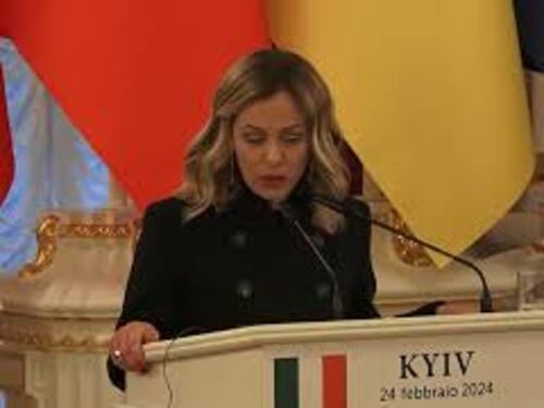 Meloni: Con Ucraina accordo decennale sulla sicurezza, continuiamo con il sostegno militare