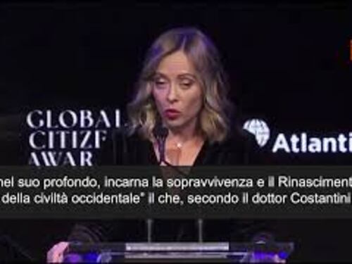 Meloni: "Non vergognarsi di difendere parole come Nazione"