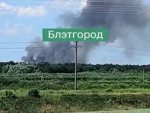 L'attacco aereo dell'Ucraina nella regione di Belgorod in Russia