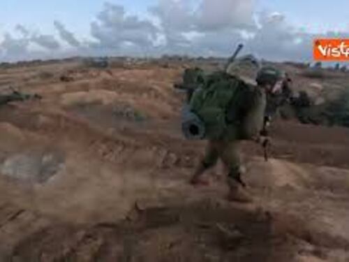 Truppe di terra israeliane a Rafah, il video diffuso dall'Idf