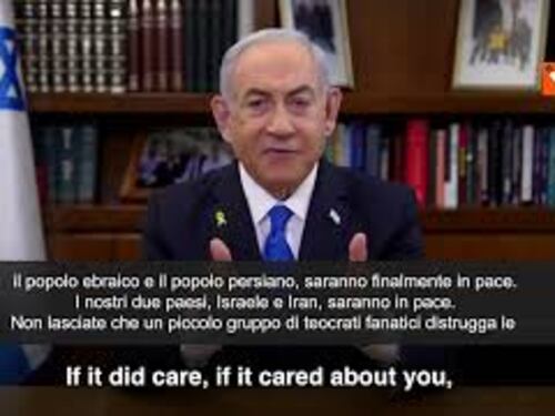 Il messaggio di Netanyahu agli iraniani: "Israele è con voi, presto sarete liberi"