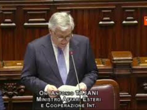 Guerra Gaza, Tajani: "Soluzione a due Stati migliore risposta a inaccettabile violenza di Hamas"
