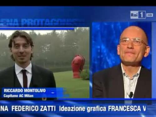 Letta "benedice" Montolivo... E il milanista viene espulso