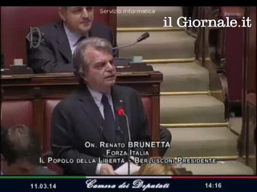M5S: "Berlusconi delinquente". Brunetta contro la Boldrini: "Due pesi e due misure"